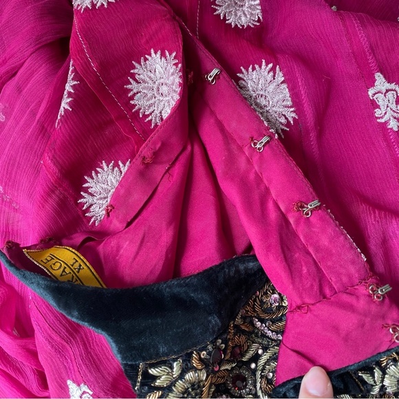 Traditional Shalwar silk dress XL - Picture 9 of 9